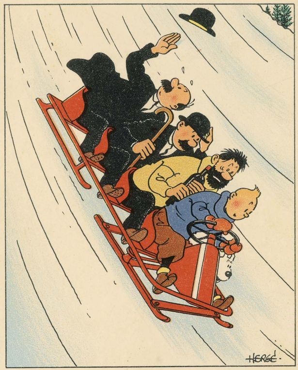 hello, December
by Hergé