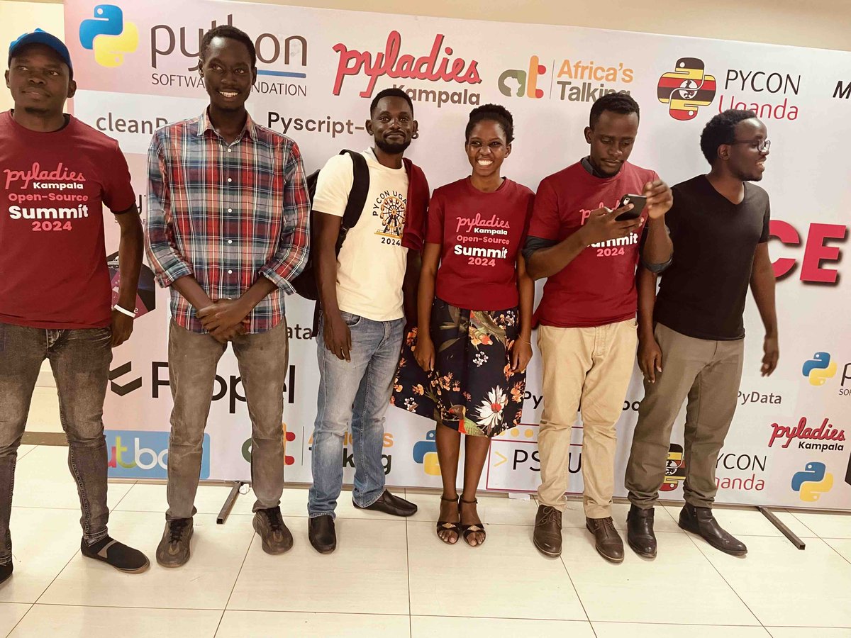 codeaxen's tweet photo. A Great day at PyLadies Kampala Open Source Summit! Inspiring women in tech collaborating and driving open-source innovation forward. #pyconuganda #pyladies #PyLadies #OpenSource  #PyLadies #OpenSource #WomenInTech #Kampala 😇 😊 @pyladieskla https://t.co/LRDRoEMgvh