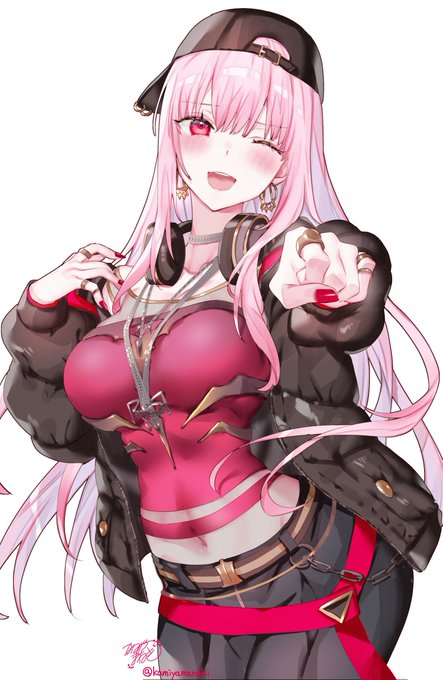 11月お気に入りのカリオペちゃん
 #今月描いた絵を晒そう 
Rapper Reaper I painted in November 