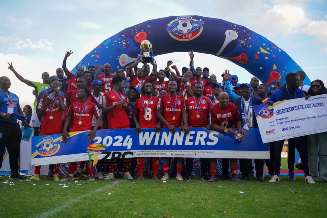 ZBCNewsonline's tweet image. The 2024 Chibuku Super Cup Champions 🏆

#DynamosFC