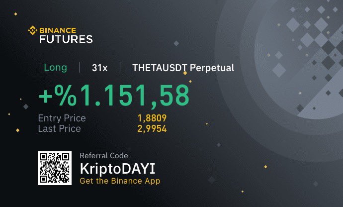 Kript0DAYI's tweet photo. Ücretsiz tüm işlemler için telegram kanalımıza davetlisiniz !! 

#THETA #IOTA #ALGO #ENA #BTC #BtcTurkKripto #XRP https://t.co/mR00adavq3