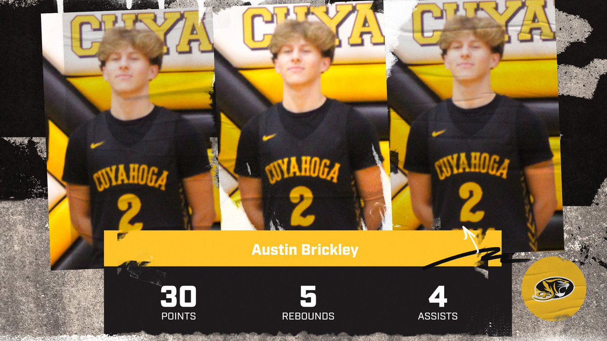 That’s a Black Tiger winner! Proud of the boys for overcoming adversity, and battling until the buzzer sounded.

SR - Austin Brickley led us with a career-high 30 points
JR - Cody Leon added his own 17 points on just 8 FGA

It’s a great day to be a Black Tiger!