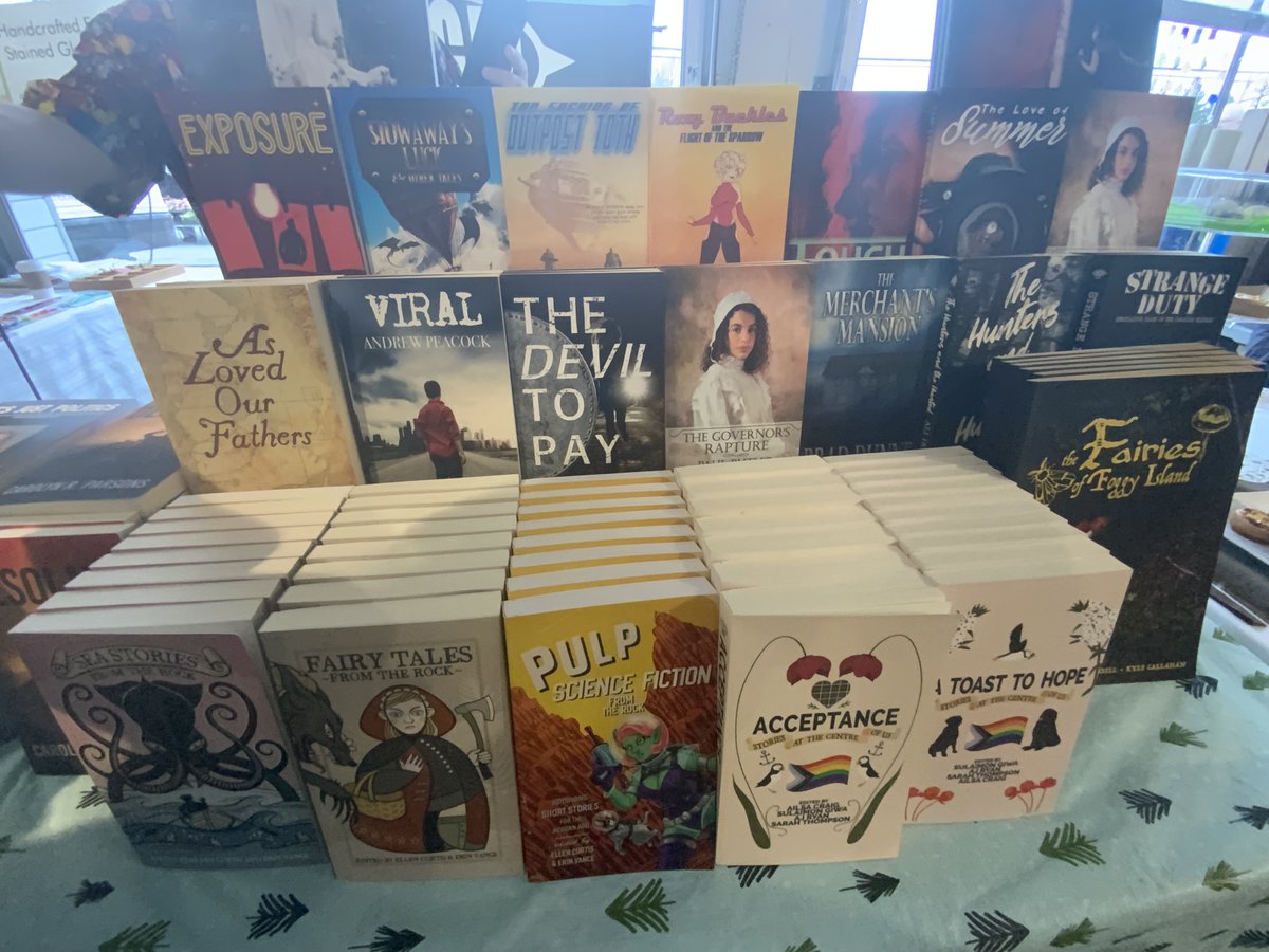 sjfmnl's tweet photo. Take a break with a nice book and bath this weekend. The SJFM vendors have a lovely selection of handmade bath items and locally published books here today until 4pm. #sjfmnl #sjfm #bathitems #books #localpublishers #localauthors #stjohns https://t.co/L9W25R6H6G