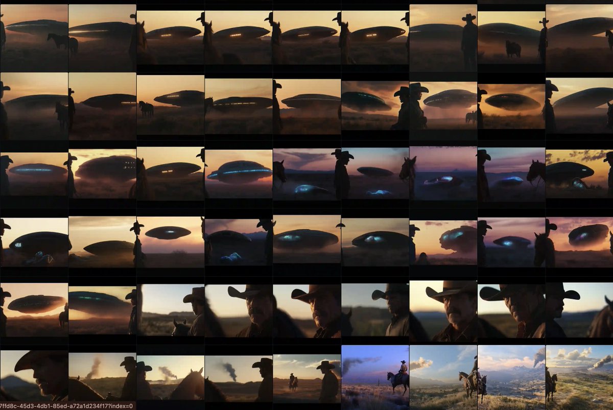 The true power of Gen AI is when you can marry vision and strong storytelling. 

Even under two minutes, like in "The Rancher," thousands of shots and choices were still required, and many were left on the cutting room floor. 

You have to have agency and confidence in shot