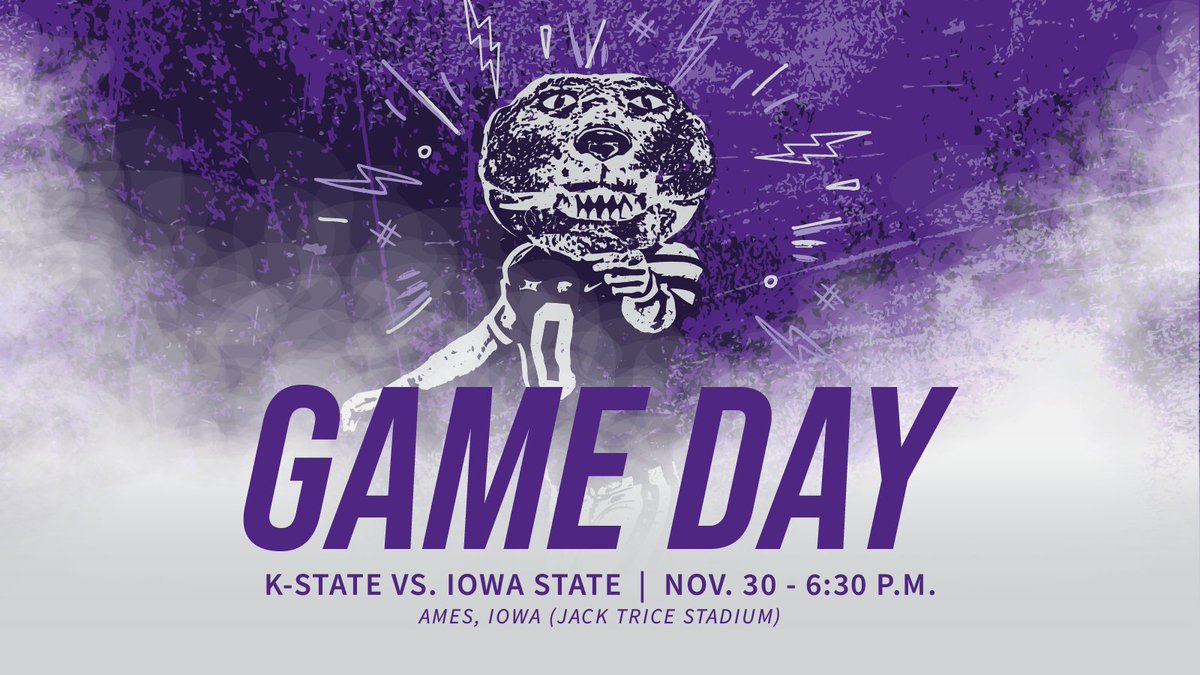 KStateAlumni's tweet photo. It's been a heck of a season, let's close it out, Wildcats!

#KStateAlumni #KStateFB #KState #KStateGameday #Gameday #KansasStateUniversity #GoWildcats #Wildcats #PurplePride https://t.co/IWb0P2fI4z