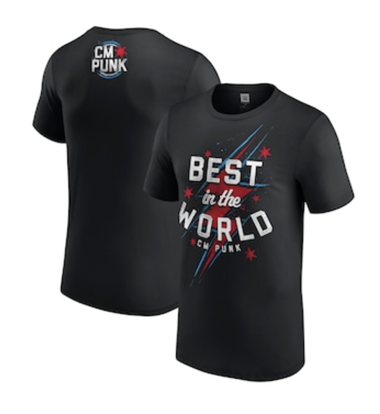 _denisesalcedo's tweet photo. 🚨⚡️🔥 1 YEAR OF CM PUNK SURVIVOR SERIES GIVEAWAY!!!!! 🔥⚡️🚨

(1) SUPER LUCKY PERSON will get all 4 of these items: 3 t-shirts + Bleacher Buddy! 

TO ENTER:  
⚡️REPOST
⚡️ FOLLOW ME
⚡️ COMMENT "BEST IN THE WORLD" BELOW

WINNER ANNOUNCED TODAY!!!!! SO ENTER FAST!!!!! https://t.co/gitpBiZZOR