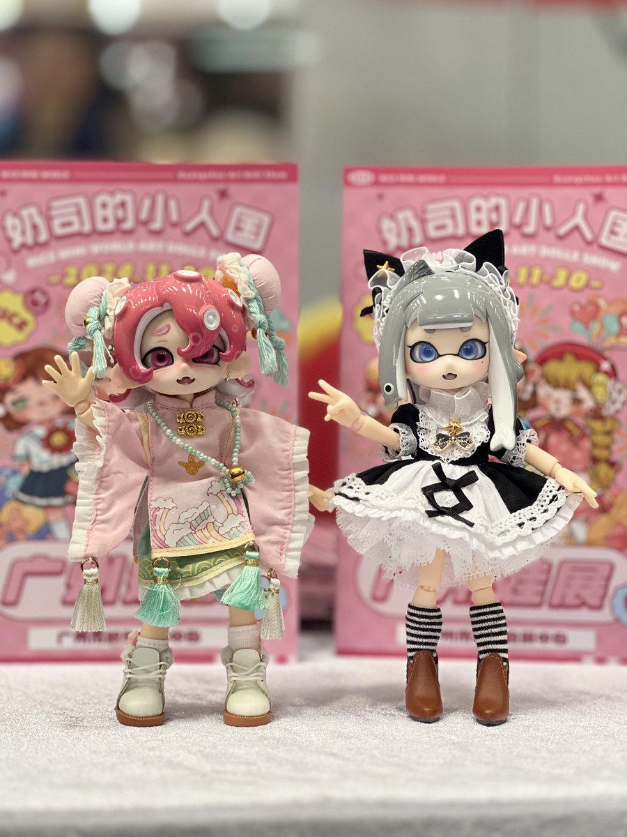 參觀了了娃展www

#スプラ3  #スプラ #Splatoon3  #bjd
#OB11