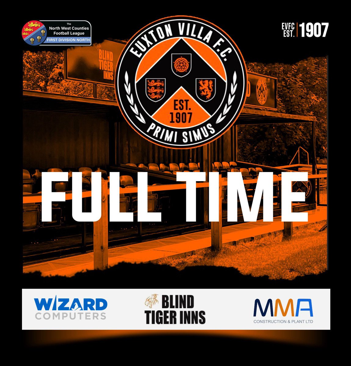 FULL-TIME: Villa 5-0 <a href="/GarstangFC/">Garstang FC</a> 

A commanding performance from a well organised and confident Villa side. A deserved three points and five fantastic goals to back it up 🧡🖤