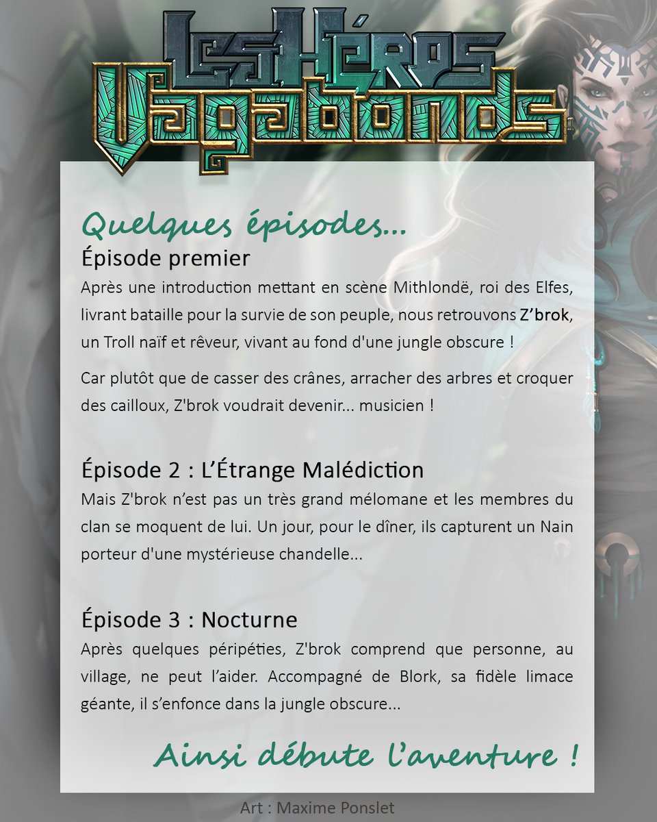 Les Héros Vagabonds, c'est quoi ? Ça se mange ? On peut s'y tenir debout ? Voyez donc ces jolies fiches explicatives !

Bon week-end à toutes et tous !! ✨