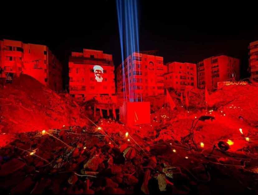 هنا عَرَجت روحنا 
ألفُ آهٍ ألفُ دَمعة 💔