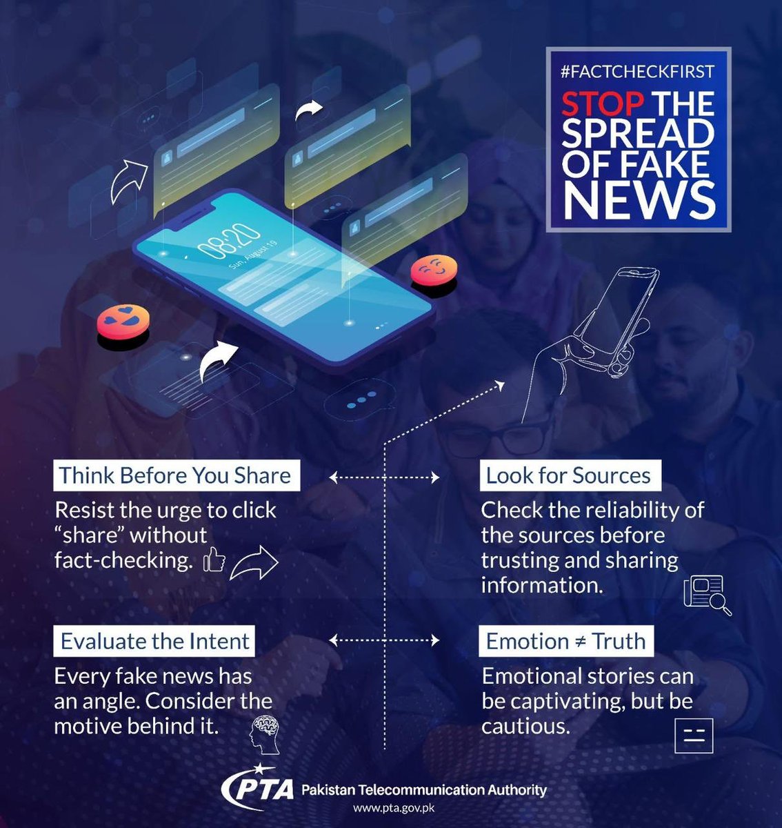 bpk69's tweet image. Stop the spread of fake news. 
#FactCheckFirst #PTA