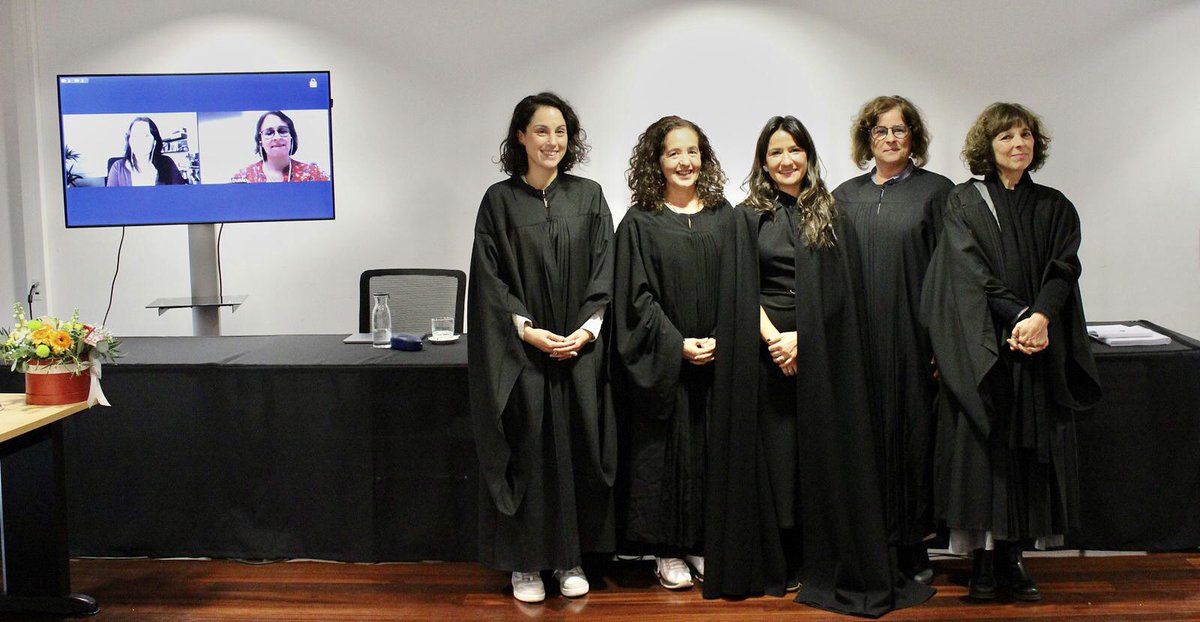 Life update: PhDone! 🎊 

Officially Dr. Laura Neiva 👩‍🎓

Thanks to <a href="/DanaOHara/">Dr. Diana Miranda</a> Susana Durão <a href="/RafaelaGranja/">Rafaela Granja</a> Manuela Ivone Cunha for such an insightful discussion, to <a href="/HelenaCFMachado/">Helena Machado</a> for her amazing supervision and to everyone who made this possible 🫶✨

Thrilled about the future!
