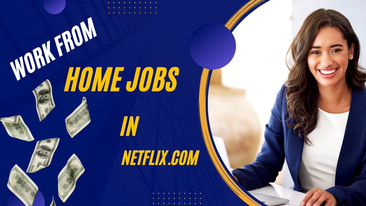 SandyVJones1997's tweet photo. 🚨JOB ALERT!🚨

Netflix is hiring for work-from-home positions!🎬
To apply:
Follow us
Retweet this post

Click the link: https://t.co/gk5Gye6pZN

Don't miss out on this opportunity!🚀

#GOT7 #Hindutva #TBSNews #Reid #HR #genz #worklifebalance #flexibility #workplace #HRtrends https://t.co/7vRRSxoxR8