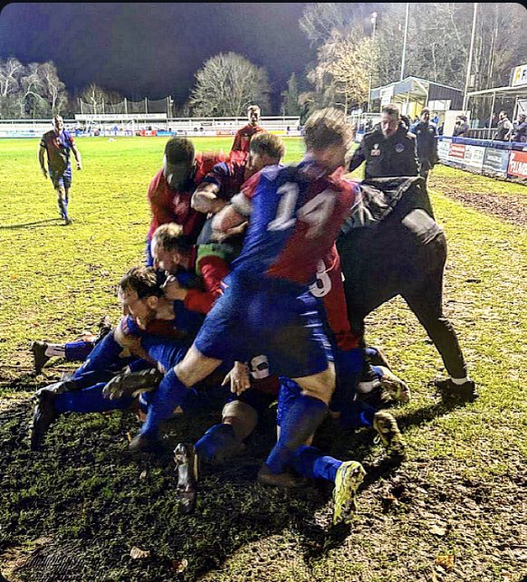 Scenes….Last minute winner….. Matt Rhead who else