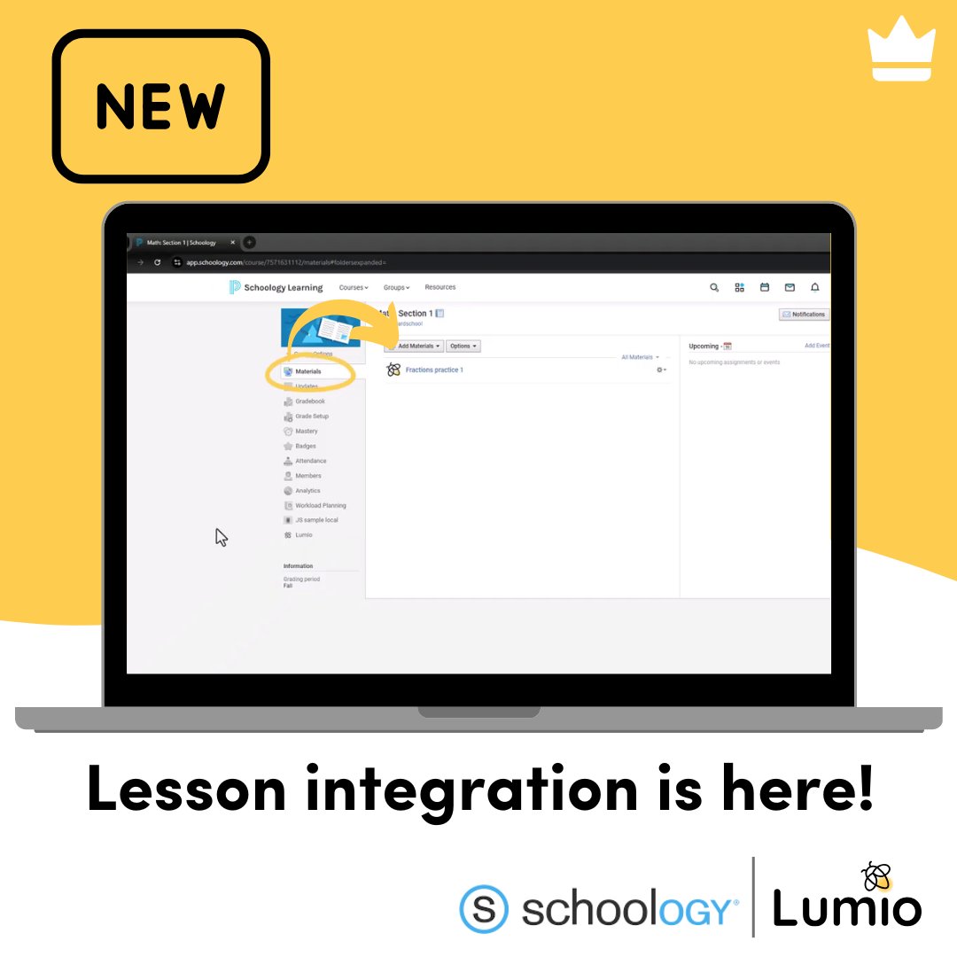 LumioSocial's tweet photo. 📣 Spark users!
You can now assign Lumio files to your students directly within Canvas and Schoology platforms. It’s a great way to integrate your lessons and keep everything organized in one place. 🙌🏻
#GoLumio #TeachersofIG https://t.co/GQoKpDrxIo
