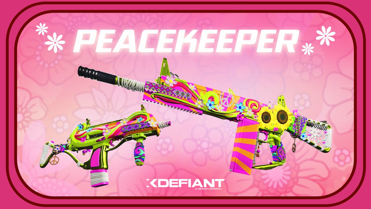 These flowers have POWER! The Peacekeeper bundle contains weapon skins with poppin' colors, the rare Pump player animation and more. Grab yours in- game now!