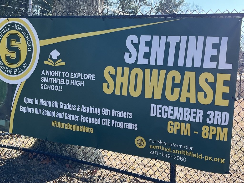 SmithfieldSchls's tweet photo. The SHS Sentinel Showcase is Tuesday, Dec. 3 from 6-8 p.m. A great opportunity for middle school students &amp; their families to see what Smithfield High has to offer. Middle &amp; High School students from other districts are welcome to attend if interested in our CTE pathways. https://t.co/SRpJRAVmhD