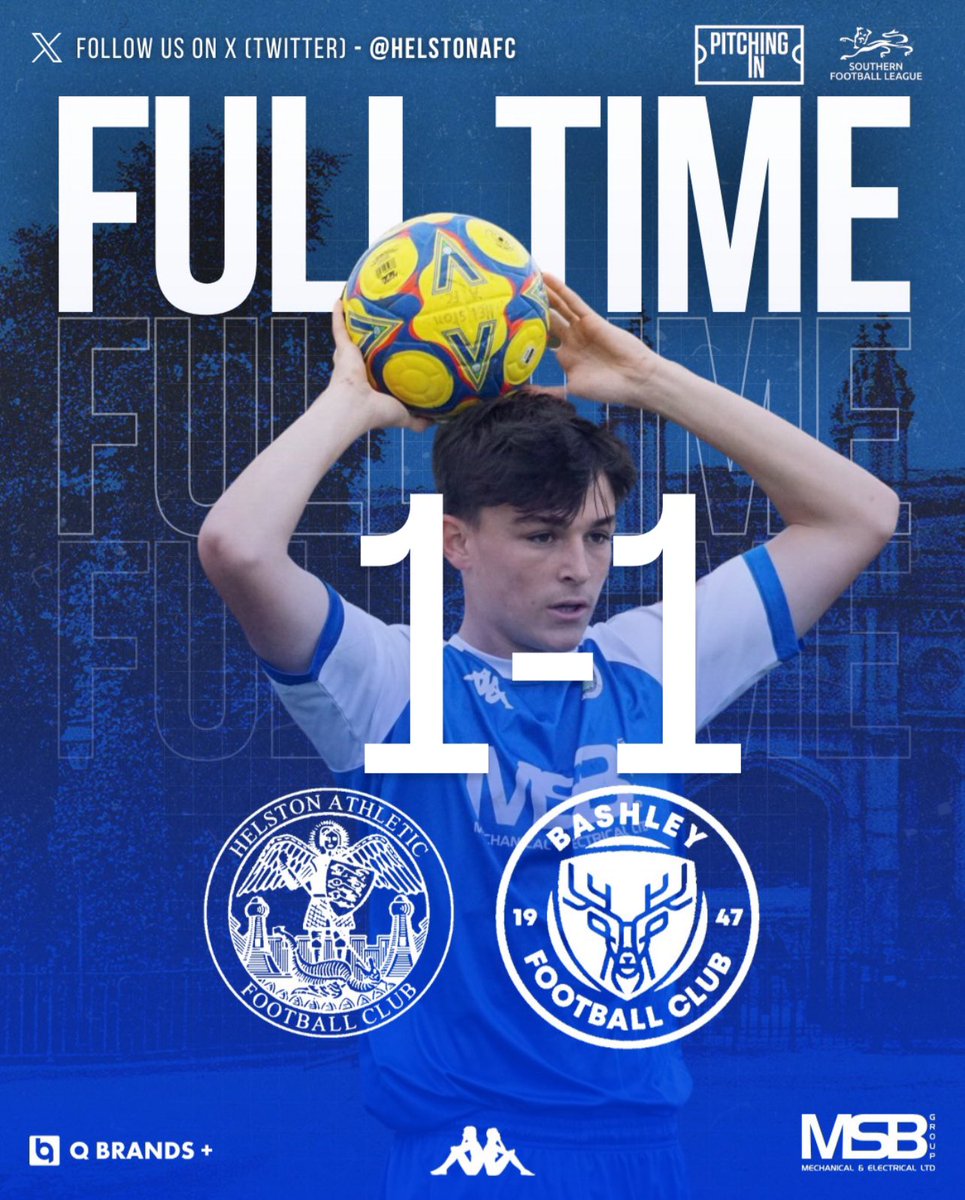 Helston Athletic FC (@helstonafc) on Twitter photo <a href="/FootballBashley/">Bashley FC</a> <a href="/swsportsnews/">South West Sports News</a> Helston AFC 1-1 <a href="/FootballBashley/">Bashley FC</a>
Thatβs full time, ft. MOTM Dylan Mitchell
<a href="/swsportsnews/">South West Sports News</a> <a href="/FootballBashley/">Bashley FC</a> <a href="/swsportsnews/">South West Sports News</a> Helston AFC 1-1 <a href="/FootballBashley/">Bashley FC</a>
Thatβs full time, ft. MOTM Dylan Mitchell
<a href="/swsportsnews/">South West Sports News</a>