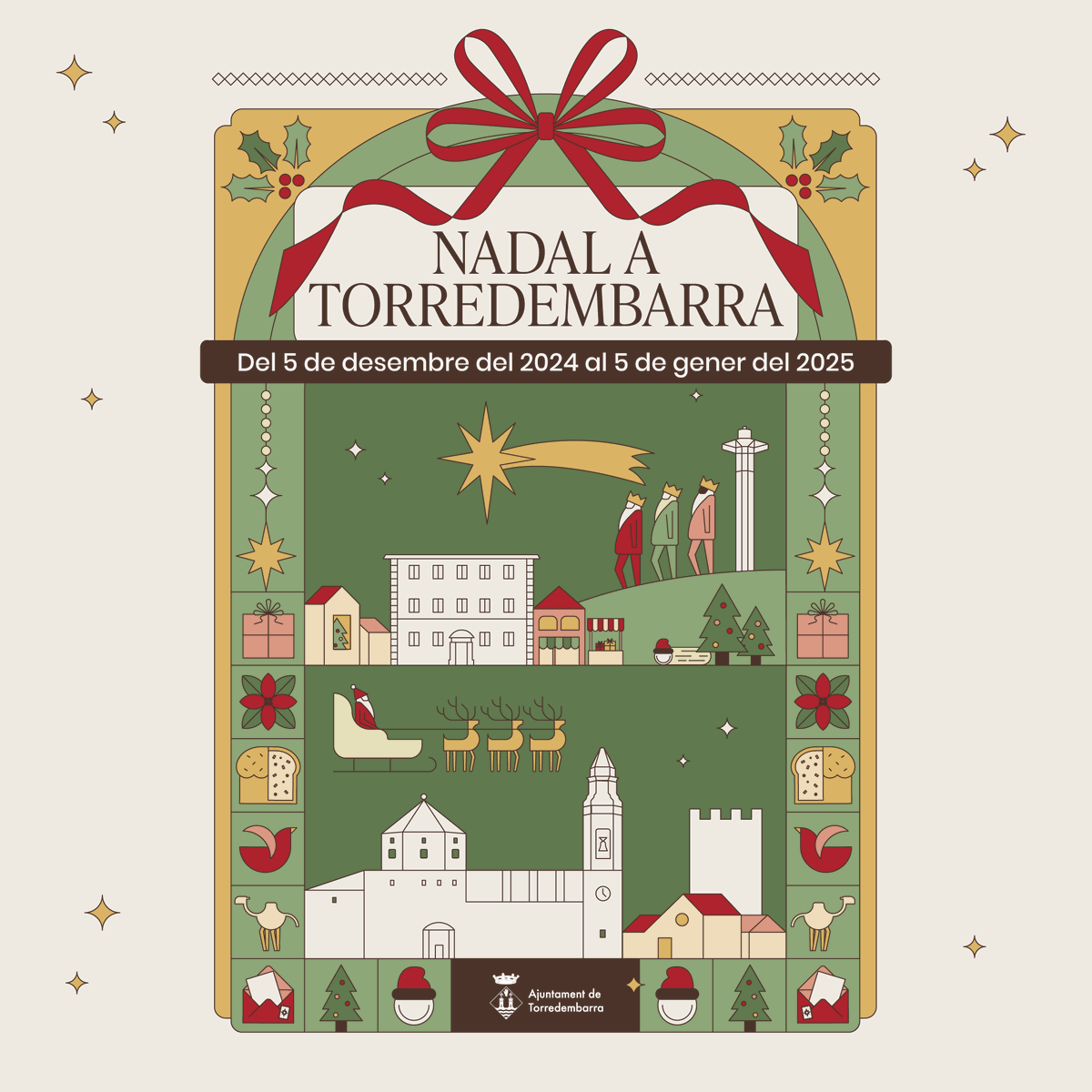 AjTorredembarra's tweet photo. 🎄 Més de quaranta activitats per celebrar el #Nadal a #Torredembarra

⭐ Més dies i novetats al Mercat de Nadal
⭐ Ruta dels Tions ampliada
⭐ Festes solidàries i inclusives
⭐ La Cavalcada de Reis estrena sis carrosses

Tot el programa a 🔗 https://t.co/fkorYTElqN

📷 Anna F. https://t.co/jO0R52tDwD
