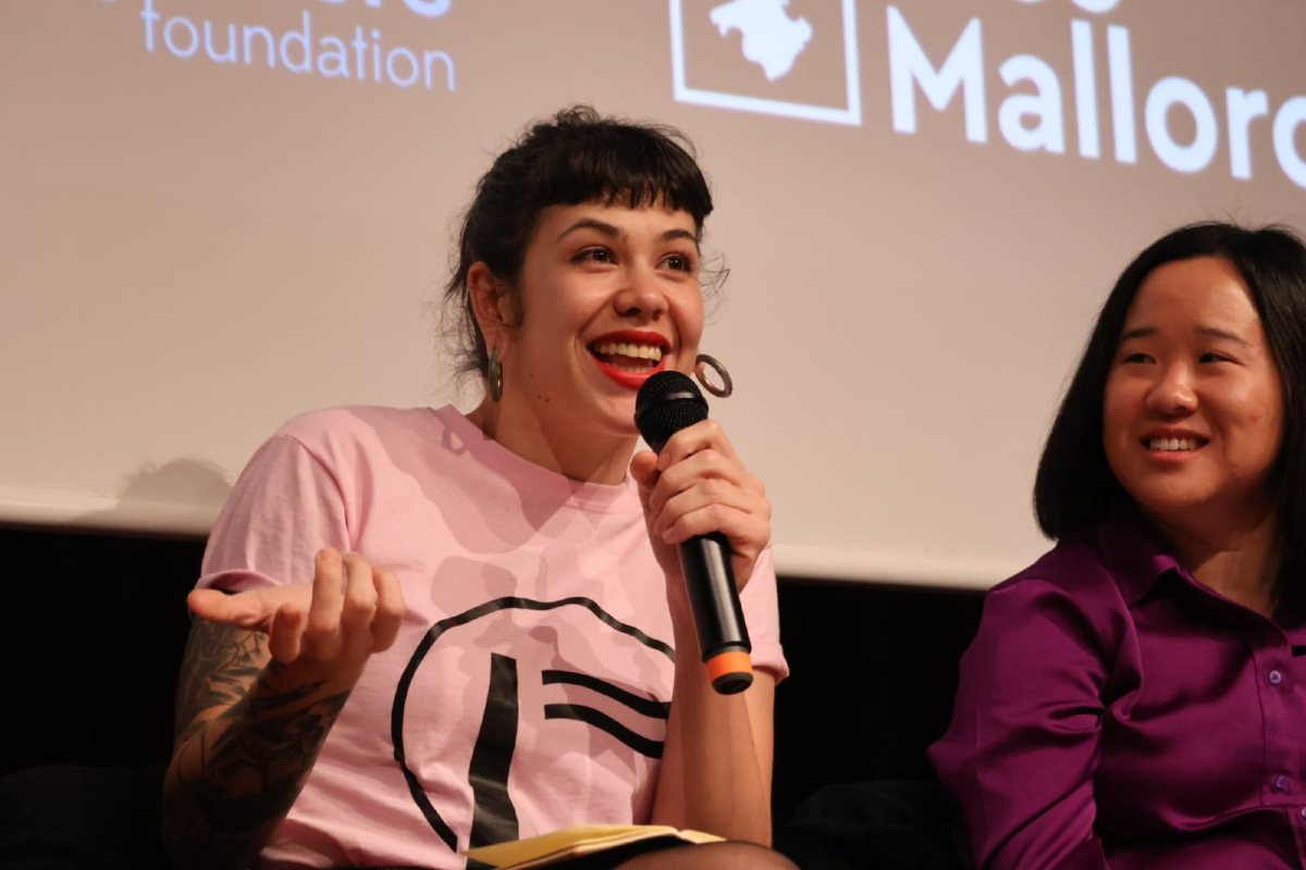 MESperPalma's tweet photo. 🎤 Taula rodona: "L'amenaça ultra a Europa i al món"

📅 29 i 30 de novembre al II Cap de Setmana Antifeixista

🌍 Amb Irantzu Varela, Alícia Valdés, Dino Sakanovic i Anna Naudi

 Reflexionem i resistim contra l’extrema dreta!

#AntifaPalma #PalmaMÉSAntifa https://t.co/pSFd2jFNzQ