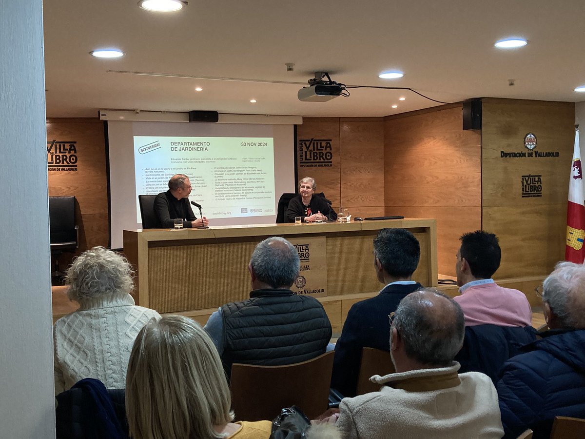 Soy de la Cuesta (@soydelacuesta) on Twitter photo ¡Inauguramos el departamento de JARDINERÍA por el #bookfriday24 en 📍URUEÑA! <a href="/ayto_uruena/">Ayto. de Urueña</a>
Con <a href="/eduardobarba_/">Eduardo Barba</a> <a href="/claraobligado/">Clara Obligado Escritura Creativa</a>
Sobre los jardines en la literatura y los libros 🌸💐📚
GRACIAS <a href="/Dip_Va/">DiputaciónValladolid</a>
Librerias #Urueña <a href="/libreriaprimera/">Primera Página</a> <a href="/ElGrifilm/">El Grifilm</a> Boutique del Cuento y Páramo ❤️ ¡Inauguramos el departamento de JARDINERÍA por el #bookfriday24 en 📍URUEÑA! <a href="/ayto_uruena/">Ayto. de Urueña</a>
Con <a href="/eduardobarba_/">Eduardo Barba</a> <a href="/claraobligado/">Clara Obligado Escritura Creativa</a>
Sobre los jardines en la literatura y los libros 🌸💐📚
GRACIAS <a href="/Dip_Va/">DiputaciónValladolid</a>
Librerias #Urueña <a href="/libreriaprimera/">Primera Página</a> <a href="/ElGrifilm/">El Grifilm</a> Boutique del Cuento y Páramo ❤️