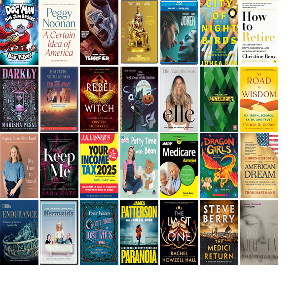 This week the Mesa Public Library has 253 new books and nine new movies.  New items include Dog Man 13. wowbrary.org/nu.aspx?p=954-…