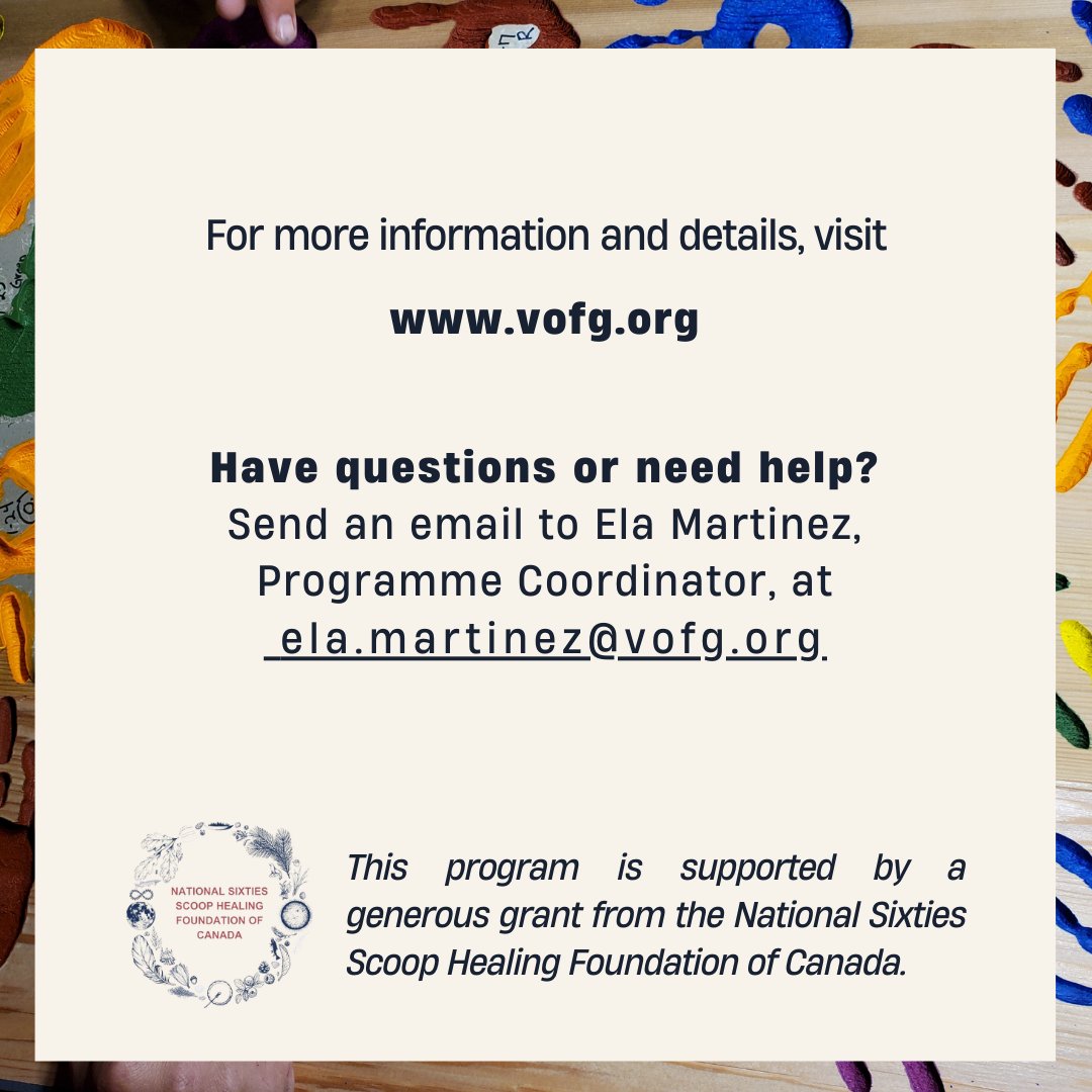 VOFGChildren's tweet photo. 🎉 #VoFG10Years 🌍 
Celebrating a decade of empowering youth voices! We’re honoured to partner with the National Sixties Scoop Healing Foundation to publish books by #Indigenous Child Authors, supporting healing &amp; reconciliation.
Join us in amplifying powerful #IndigenousVoices. https://t.co/b5eq1z0PKH