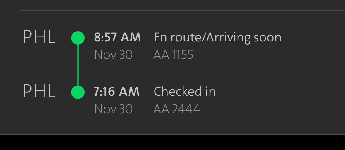 AshleighBush's tweet photo. @AmericanAir Can you please explain why my bag was not placed on my 8:30 am flight and remains in my city of origin awaiting a later flight? 

Disappointing that as a status member and credit card holder I will be spending my beach vacation without my belongings. https://t.co/5TyoLo1Fam