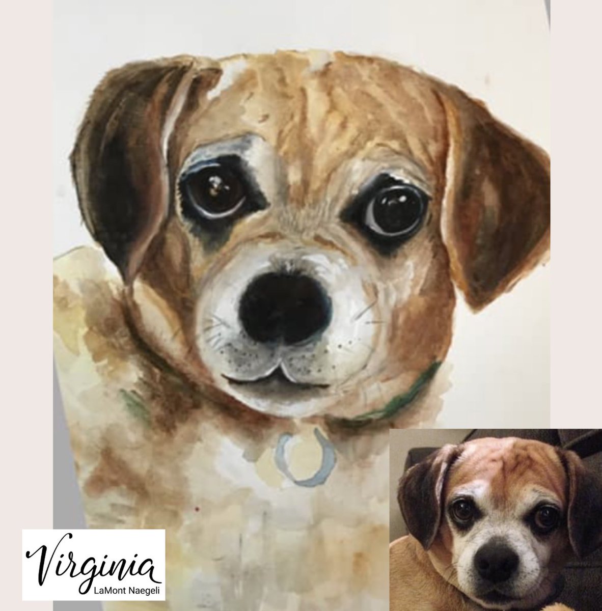 Gindivingcoach's tweet photo. Transform your favorite pet photo into a stunning piece of art! 🖼️❤️ 

DM for personalized pet portraits. 

#ArtForPets #CustomPortraits #ArtYourselfStudio https://t.co/IHyHQAtGxs