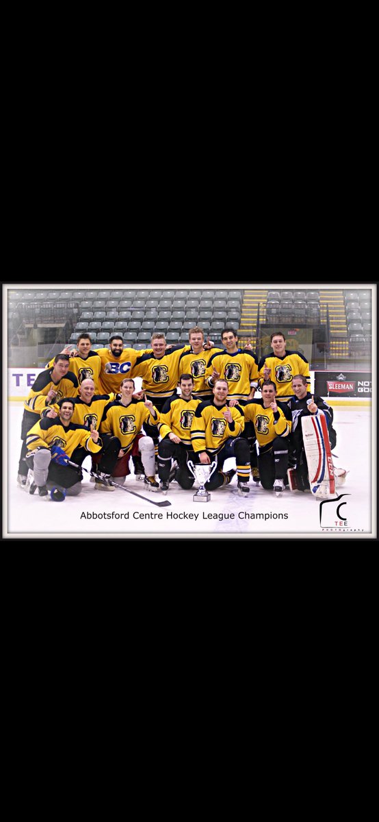 scottberries's tweet photo. What was more impressive winning the Stanley Cup or his brother Nolan winning the Abbotsford Centre Hockey League Championship with the Creampuffs? https://t.co/15t4IRLpzu