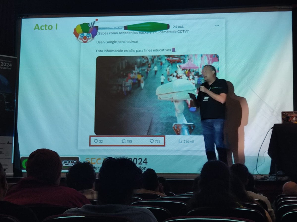 secadm1n's tweet photo. Última ponencia de #secadmin2024 @NN2ed_s4ur0n cierra esta edición antes de dar paso a la entrega de la katana 🔥⚔ https://t.co/PWsZR71My0