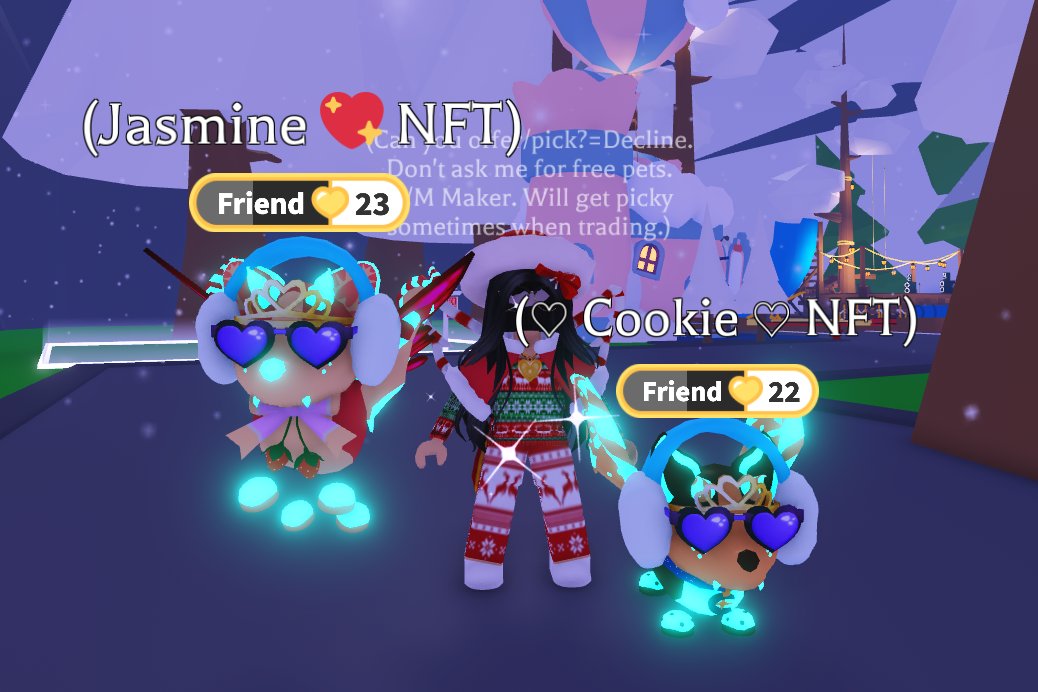 MLPLover1234's tweet photo. @PlayAdoptMe I can't wait I love Christmas so much <3
I am so ready for the holiday 🥰 https://t.co/DAdIzFVCtr