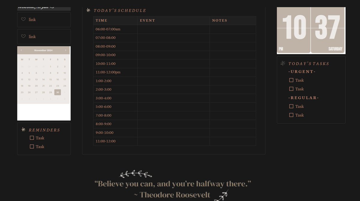 arwhyan's tweet photo. December Notion template ✅
Ready to rock the final month of the year with consistency and a strong push for an even bigger 2024!
Let's end this year on a high note! @NotionHQ
#DecemberGoals #Consistency #EndOfYearPush #NotionSetup #Connect #LetsConnect https://t.co/ribLeRDZGa
