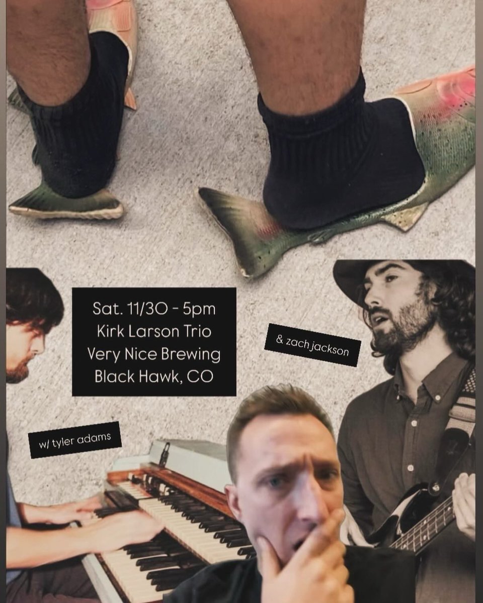 VERY NICE BREWING - GILPIN TAP ROOM: 180 Jankowski Drive, Black Hawk, CO 80422
~
Our Gilpin tap room has KALEIDOSCOPE KITCHEN food truck from 3-7 pm today!  Grab some tasty food while you enjoy some brews and LIVE MUSIC with the Kirk Larson Trio (5-7 pm)!