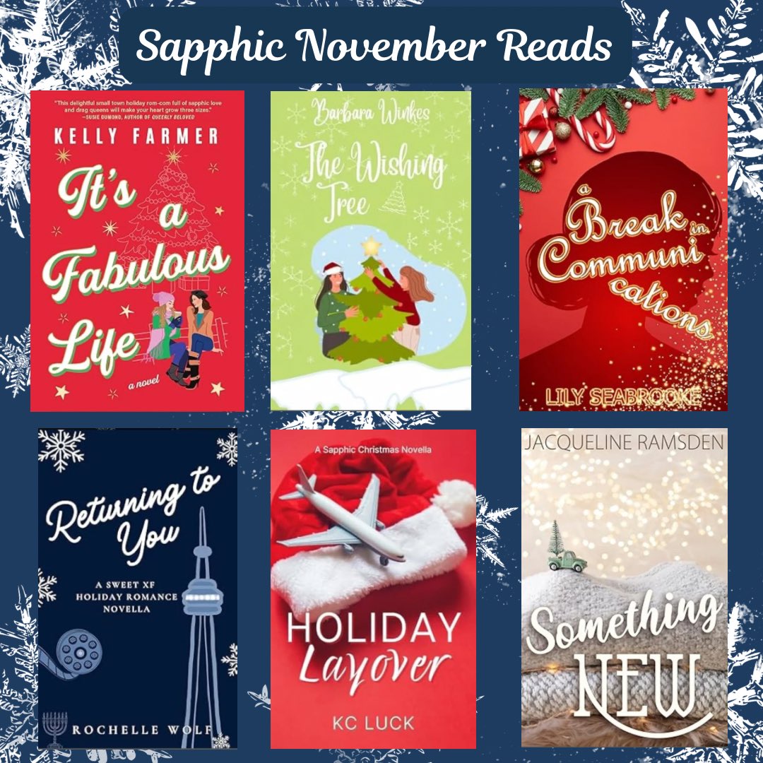 November was a good month for reading #SapphicBooks, if nothing else.