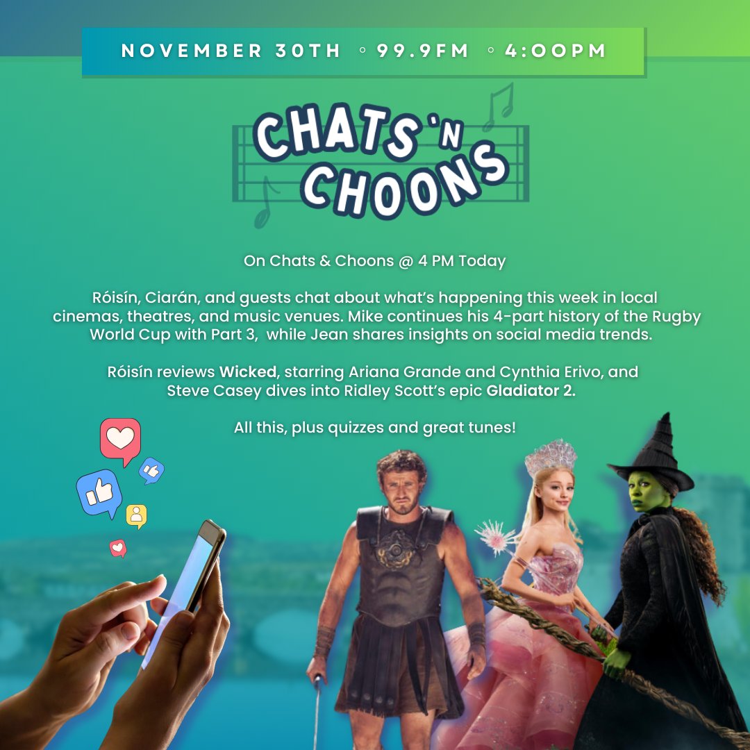 Gael Force Luimnรญ & Chats n' Choons tweet media
