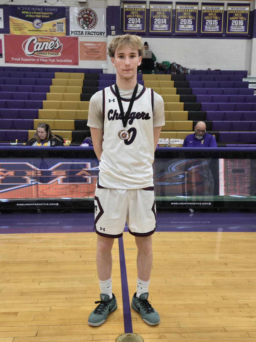 McClintock beats Desert Sunrise 82-43, congrats to Kyler Frye on earning 3rd Team All Tournament! #21stannual