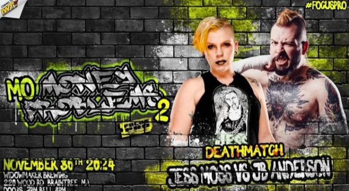 NVhowlingWolves's tweet image. Tonight's #FocusPro 's 
 Mo $ Mo Problems 2

Let's Go 

The Hero &amp;amp; Champ that Goes Beyond 
  @Airica_Demia 💚🖤🗡

The @Infamoss1
   Jess Moss 🍺

Gabby @the_gnomie 🍄🥳

Spiked Punch ⚙️🧃
  @ItsBigJuicyyy 
  &amp;amp; @wrestlespike 😎

Gonna be ALL the FUN!!
📸@FocusProWrestle on IWTV