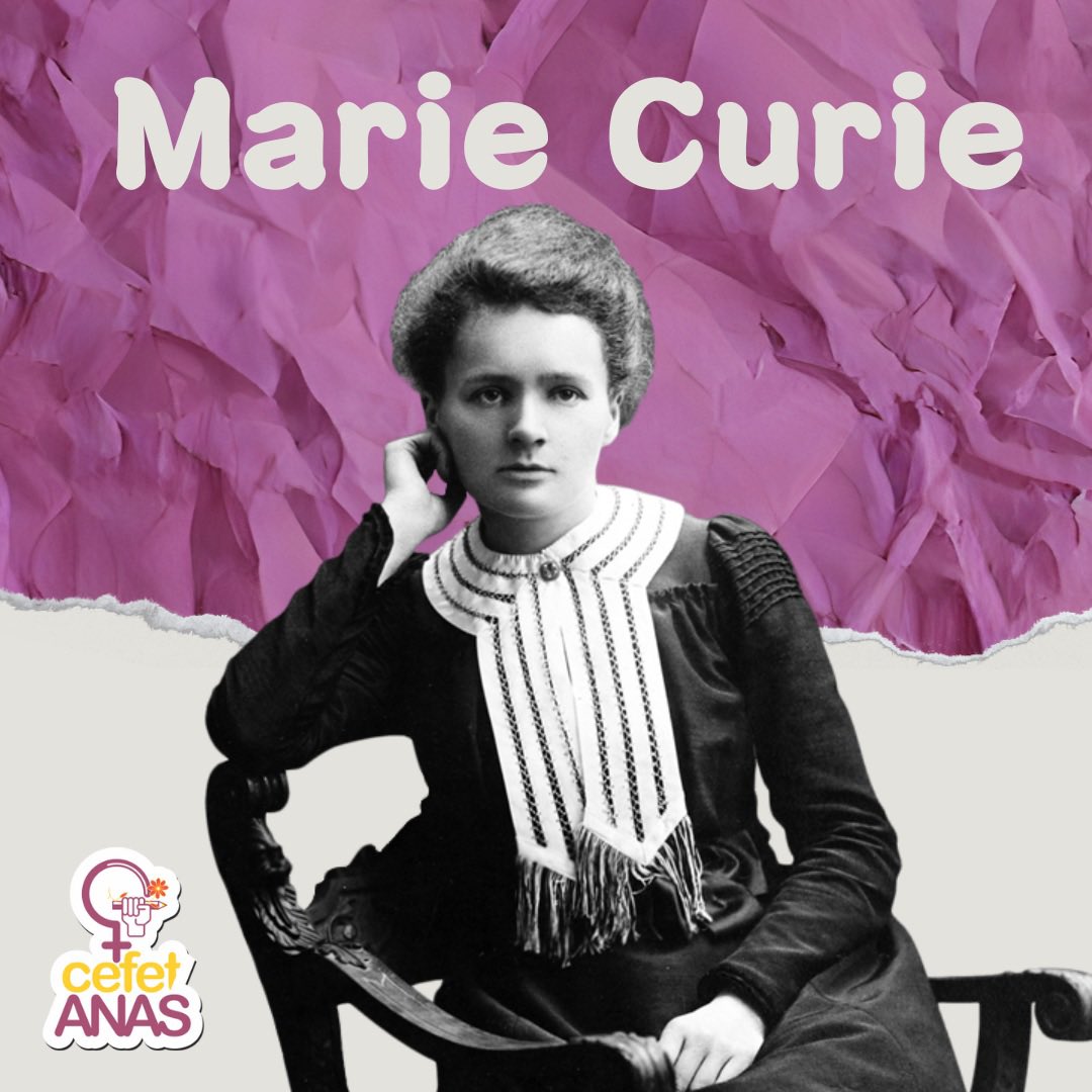 CefetAnas's tweet photo. 🌡️Parabéns Mme. Curie, pelos seus 167 anos de existência!

🌡️Também por não se intimidar e enfrentar todos os possíveis desafios de estudar em uma época que a educação formal e científica era  muito mais dificultada, que nos dias atuais, para nós mulheres... https://t.co/hpT6iaWSRw