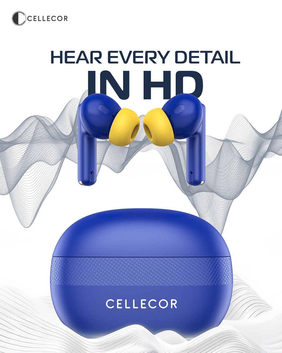 cellecorgadgets's tweet photo. Turn up the volume, turn up the detail! 🎧 With Cellecor C105 Tune TWS, hear every beat in HD – because why settle for good when you can have GREAT? 🔊
#cellecor #cellecorgadgets #cellecorc105 #cellecortws https://t.co/NlIqsyGap6