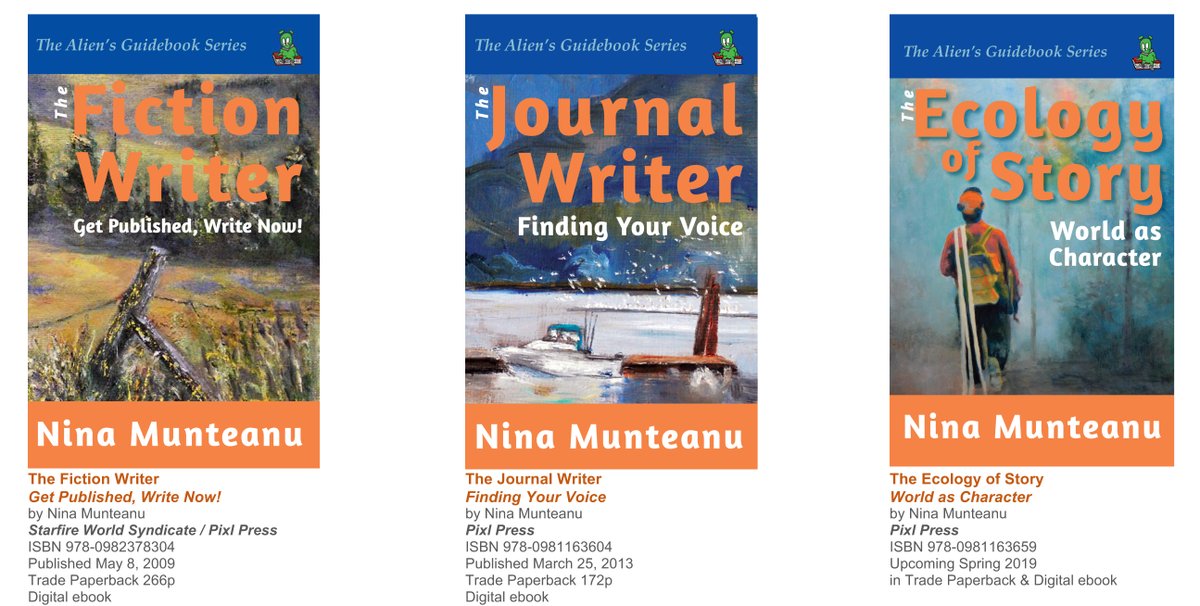AlienNextDoor's tweet image. For #writers starting and wishing to improve their #writing, see these easy to learn #guidebooks (all on Amazon) #WritingCommunity #howtowrite #WritingTips #writing Great #Christmasgifts