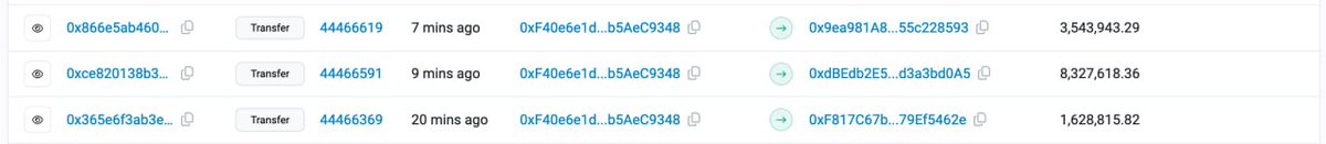 SmartDeFi_DICE's tweet image. 🎉 Congratulations to our FIRST Wave $MOD Jackpot Winners! 🎉

🥈 Silver:
1,628,815.82 $MOD

🥇 1st Gold:
8,327,618.36 $MOD

🥇 2nd Gold:
3,543,943.29 $MOD

All winnings have been successfully transferred
✅ View TX&apos;s on the blockchain

Jackpots Dashboard: buybot.dicerolls.fun