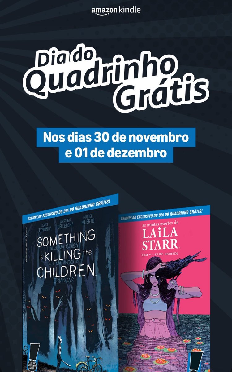 Amazon Kindle Brasil tweet media