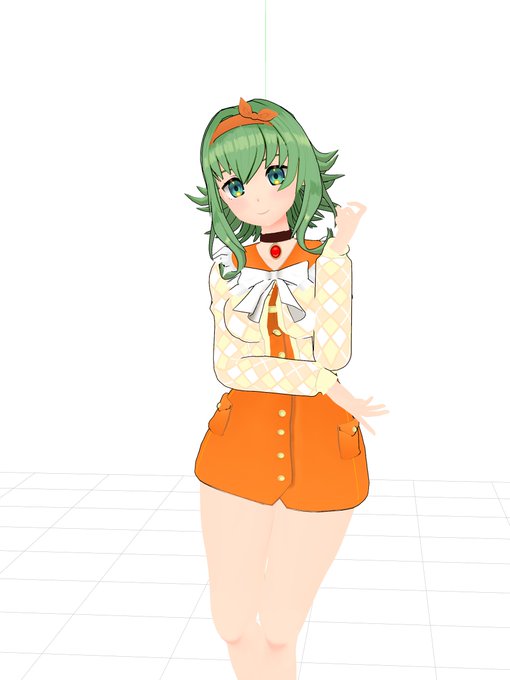 maura式GUMIさんを改変中 