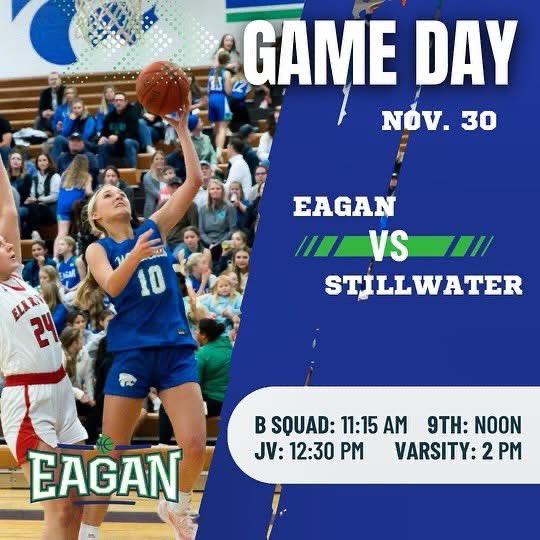 Saturday Shenanigan’s 🙌🏼 Let’s go!!!

#rollcats

🆚 Stillwater
📍 Eagan High School
⏰ 2:00 PM
📺 Facebook Live