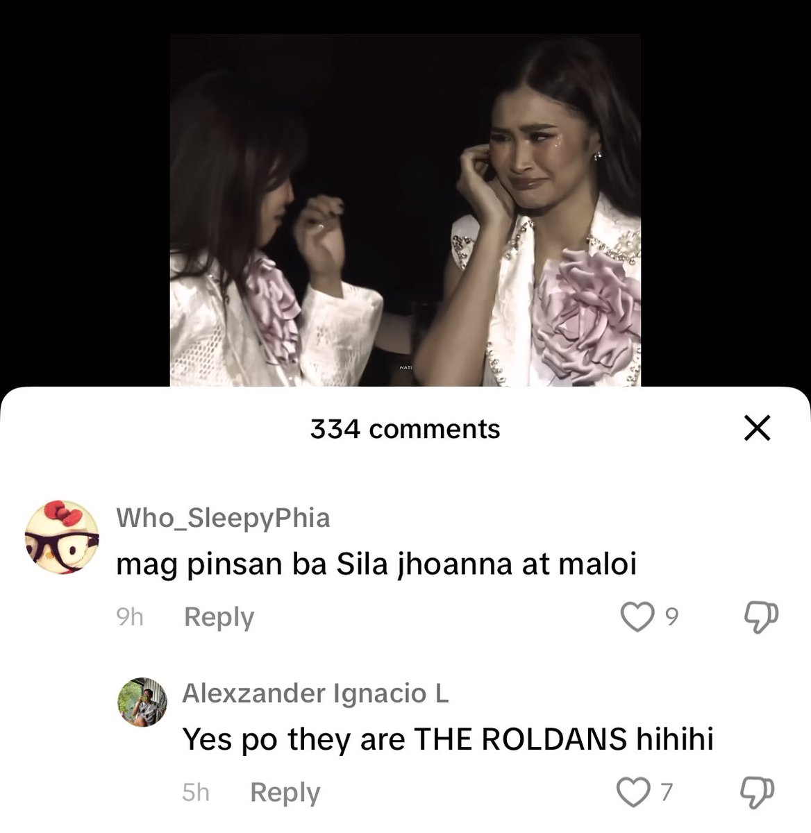 macoletontop's tweet photo. naiiyak ako sa video tapos ganito makikita ko sa comsec 😭😭 https://t.co/taeDklK4PE