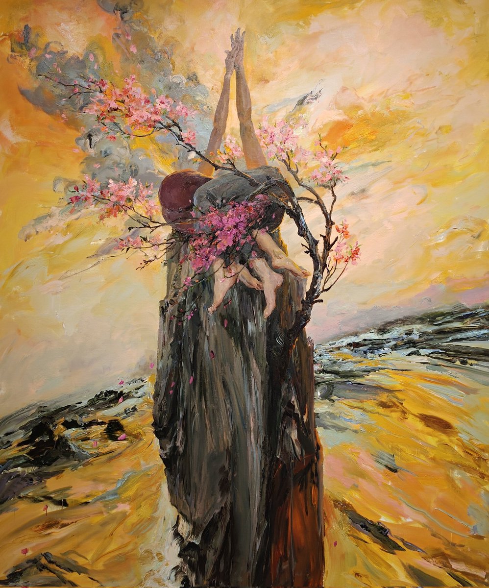 gkoutsika's tweet photo. #YuHong: Islands of the Mind paintings @Lisson_Gallery are
poignant & poetic, exploring a distinctive state of mind or consciousness/& embodying familiar experiences or emotions, such as 💕, expectation, survival, oblivion or repose https://t.co/zHFMtXrYrX
