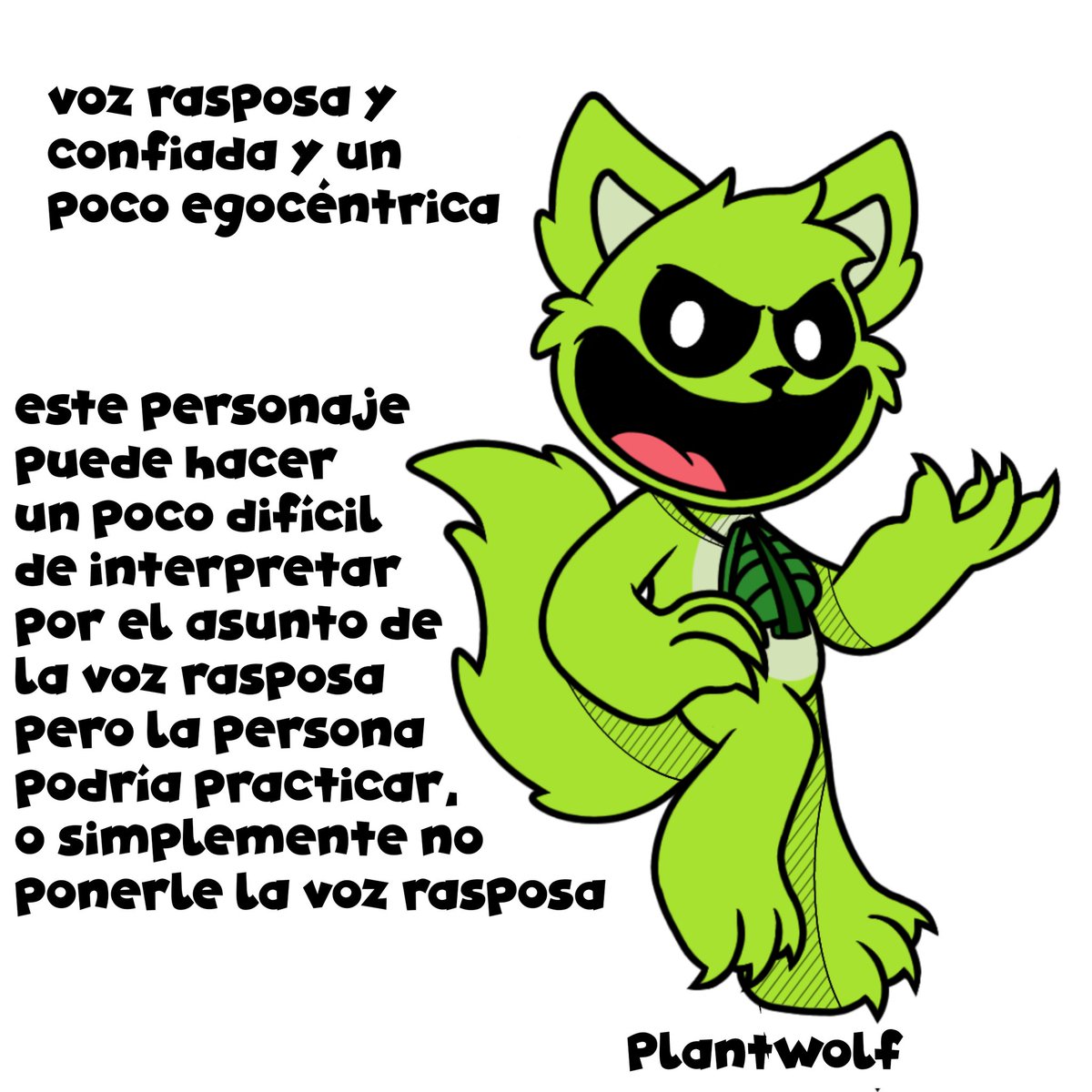 Mindyamy69155's tweet photo. Necesito su ayuda, estos dos personajes son los únicos que no tienen voz, por lo que se necesita un actor de voz para cada uno plis. 🥺
SmartBeaver: ♀️
PlantWolf: ♂️
#SmilingCrittersAU #SmilingCrittersOC #PoppyPlaytime #NightmareCritters #SmartBeaver #PlantWolf https://t.co/QdcvscONgE