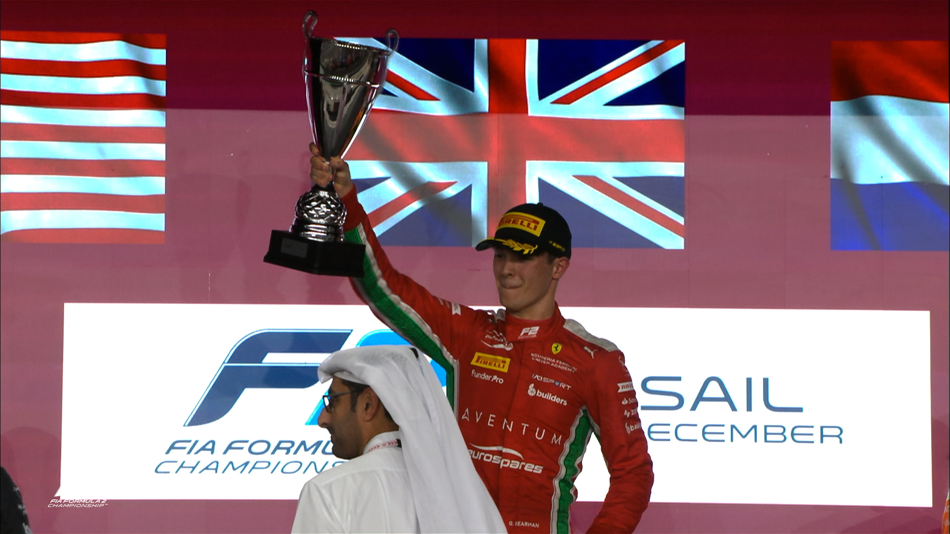 Ollie Bearman wins Qatar Sprint race