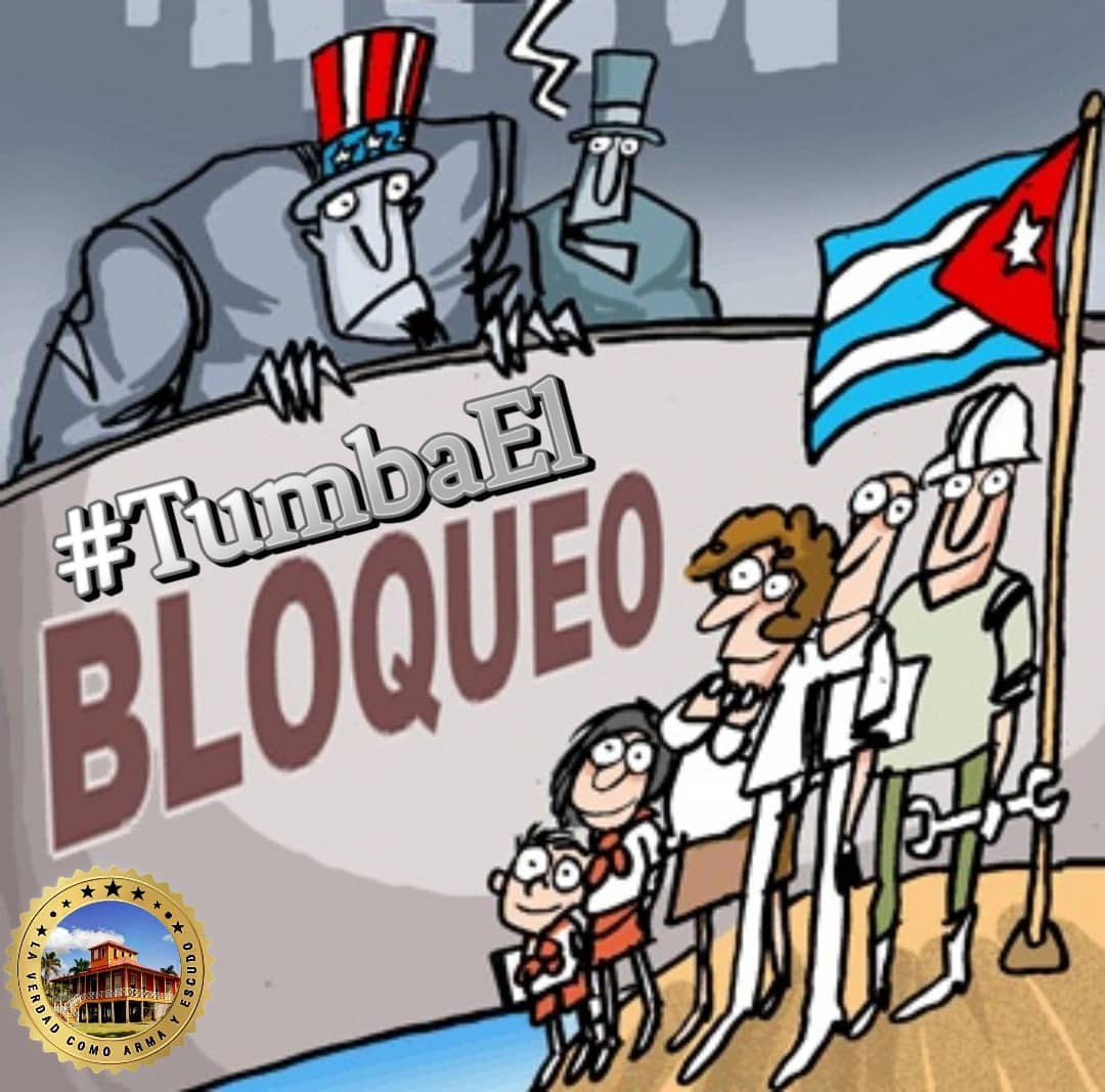 #TumbaElBloqueo, no al Bloqueo económico y comercial contra #Cuba. #Manatí, #PoderPopular, #AsambleaManatí, #RevoluciónCubana.